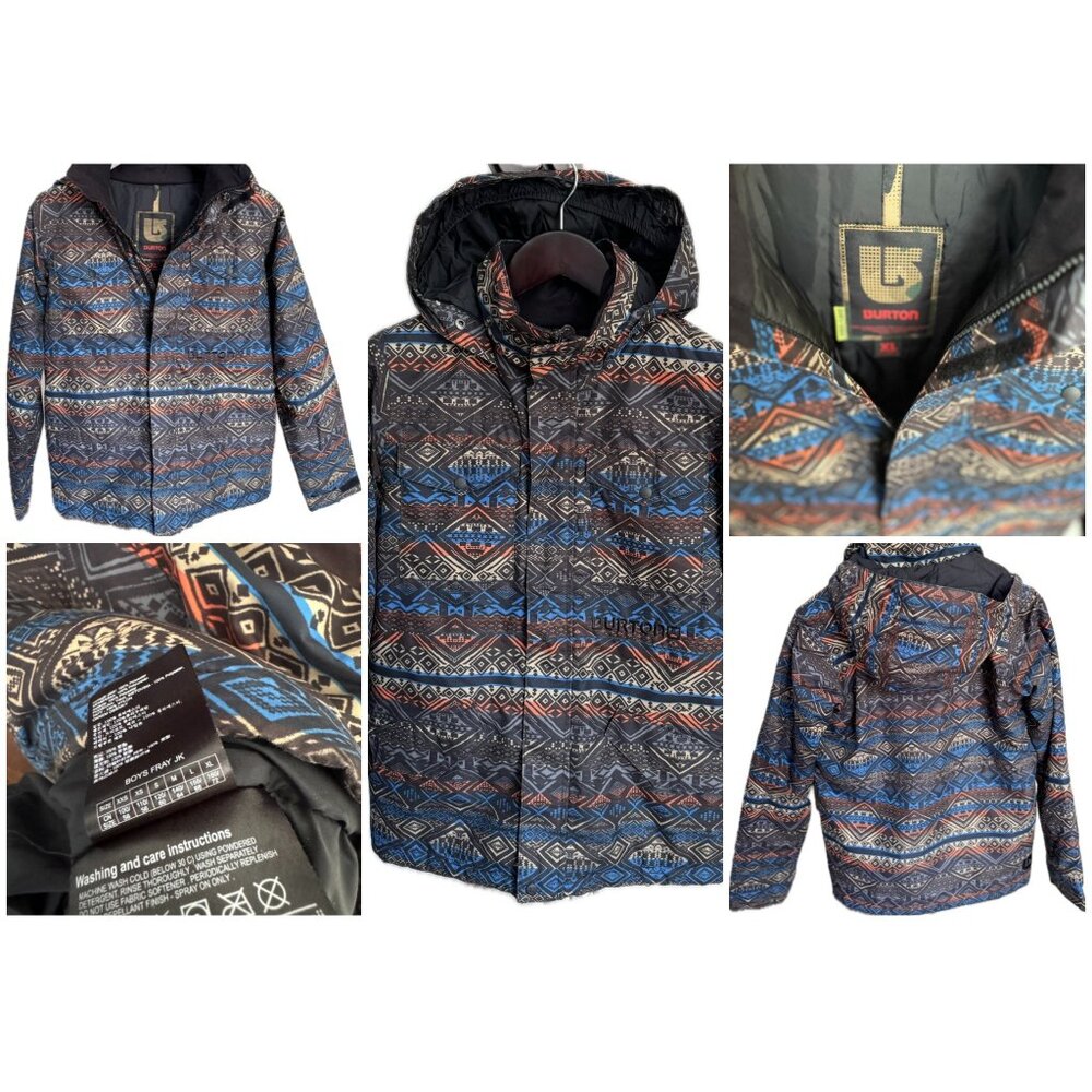 Burton Jacket Junior Ski Snowboard Authentic Boys XL 160/72